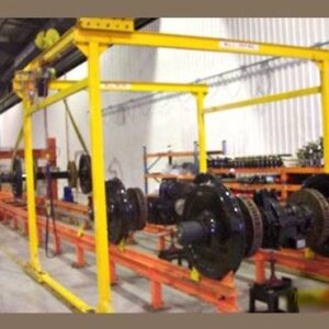 BOGEY COMPRESSION FRAME Bogey Compression Frame and Services Gantry